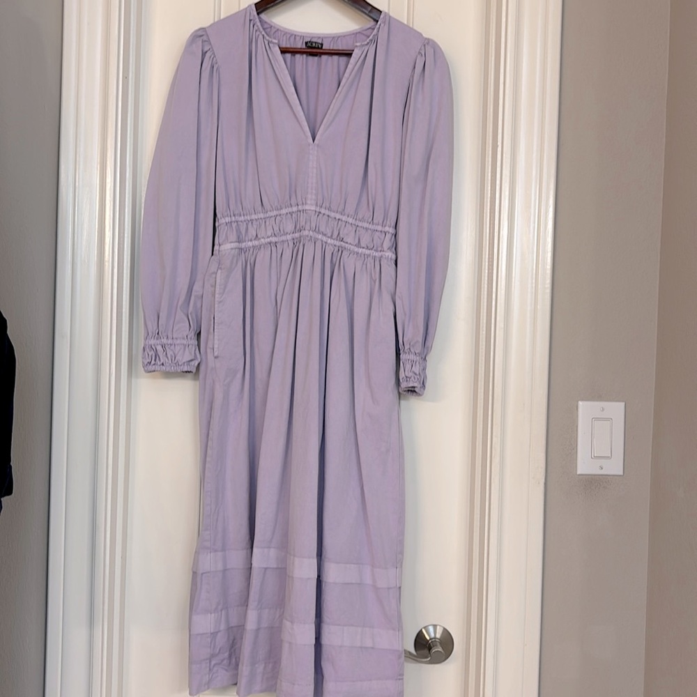 J. crew elastic waist dress